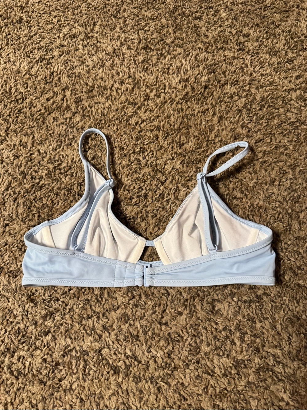 PINK Victoria's Secret Pale Blue Underwire Bikini Top - Picture 2 of 3